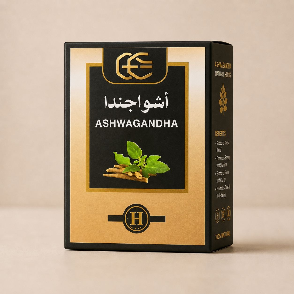 مسحوق الأشواجندا العضوية 150g