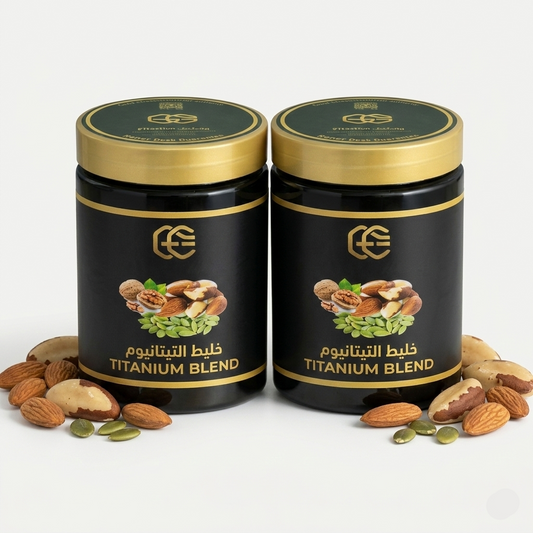 عرض علبتين خلطة التيتانيوم  300 درهم  بدلاً من 400درهم